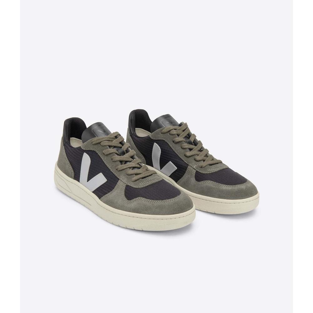 Veja V-10 RIPSTOP Sneakers Dames Black/Grey | NL 660EBC